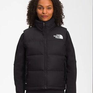 Black North Face Vest